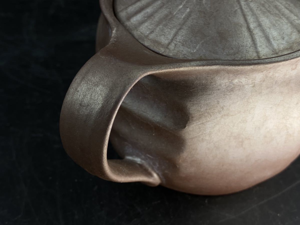 [ luck warehouse ] small teapot . bin Bizen . tea utensils after hand small teapot height 9.3cm