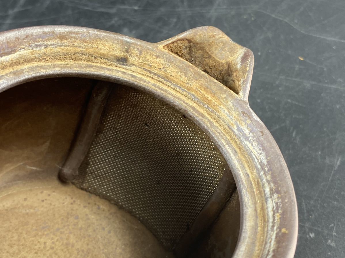 [ luck warehouse ] small teapot . bin Bizen . tea utensils after hand small teapot height 9.3cm
