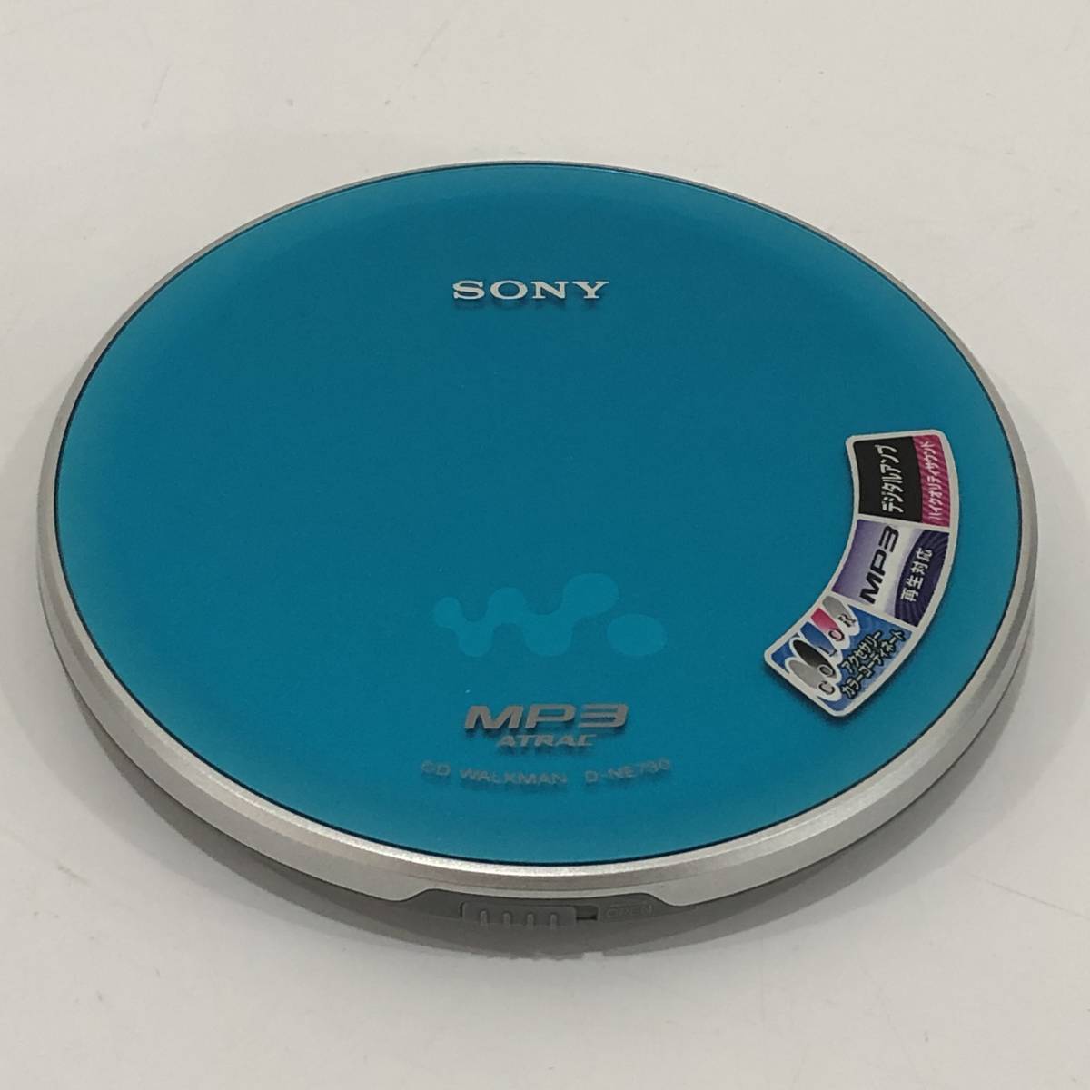 * operation goods Sony D-NE730 CD Walkman SONY blue CD player remote control attaching portable music reproduction WALKMAN S2733