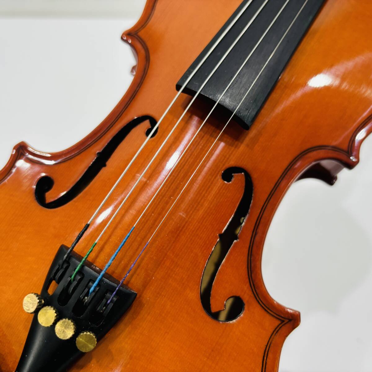 ●ステンター student II 1/10 バイオリン Stentor 分数 バイオリン standard 弦楽器 収納ケース付き 演奏 子ども L1174_画像6