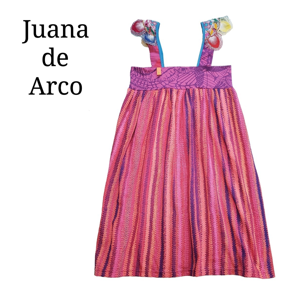 【送料無料】 Juana de arco ホォアナデアルコ ニャンドゥティ ワンピ