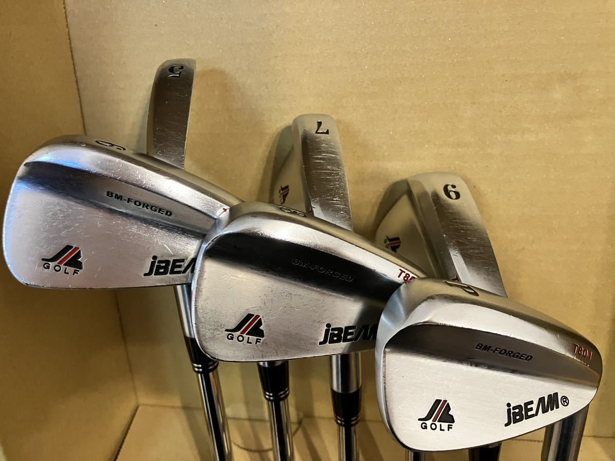 ☆超激レア！プロトシャフト装着！JGE 希少アイアン　JBEAM T801 6本セット　NS PRO PROTOTYPE system3 TOUR 125S 人気のSフレックス☆_画像3