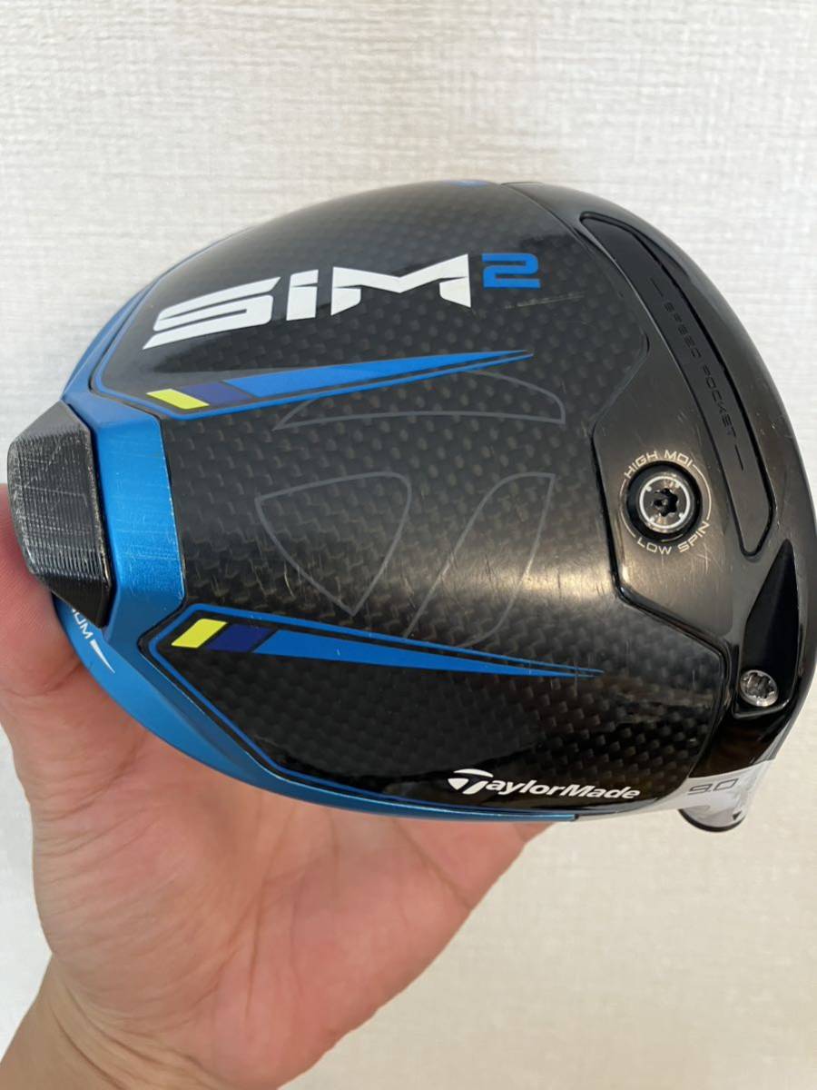 ☆送料無料！テーラーメイド TaylorMade SIM2 シム2 ツアー支給モデル +刻印有 9度 ヘッドのみ☆_画像1