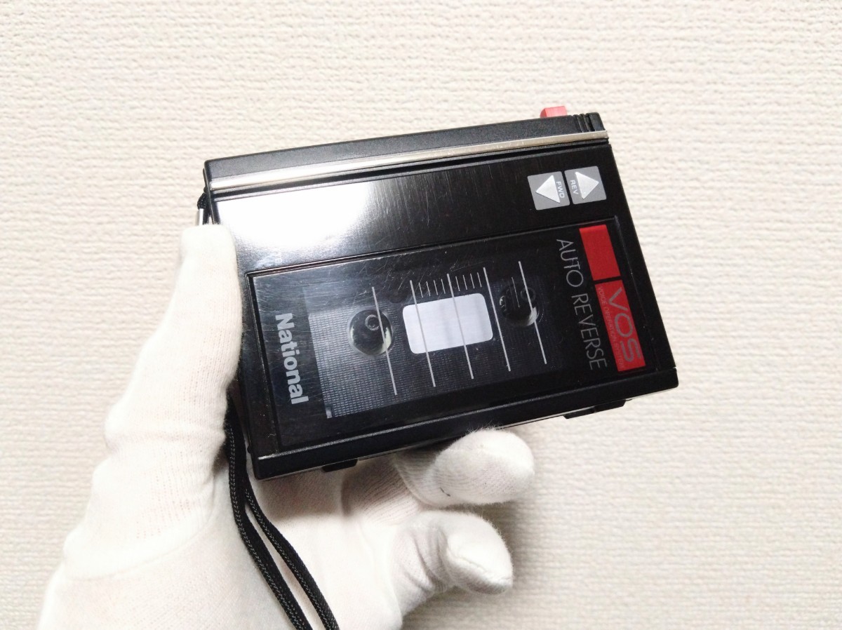 National ミニカセットレコーダ RQ-382【可動品】カセット National ミニカセットレコーダ RQ-382【可動品】カセット