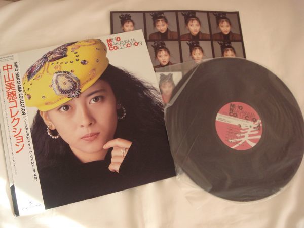 昭和レコード　中山美穂 『MIHO NAKAYAMA COLLECTION 』LPレコード アルバム　定形外510円_画像1