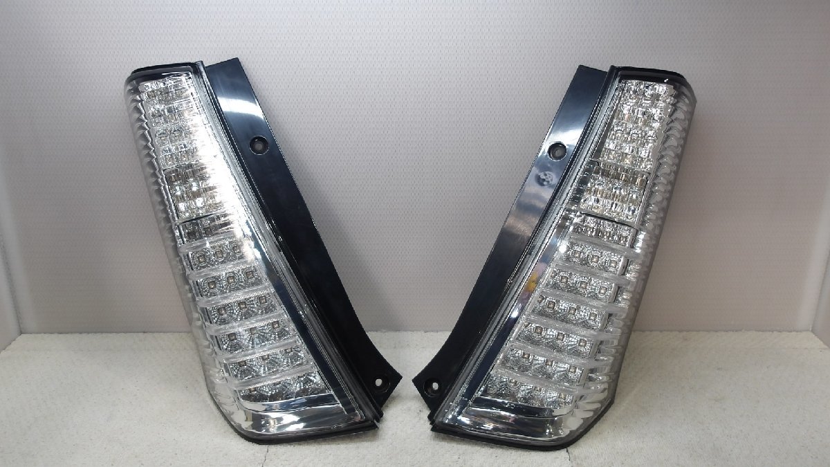  used Suzuki Wagon R stingray MH23S after market DEPO clear lens full LED left right tail lamp set 08-D18-1901 ( shelves 1275-204)