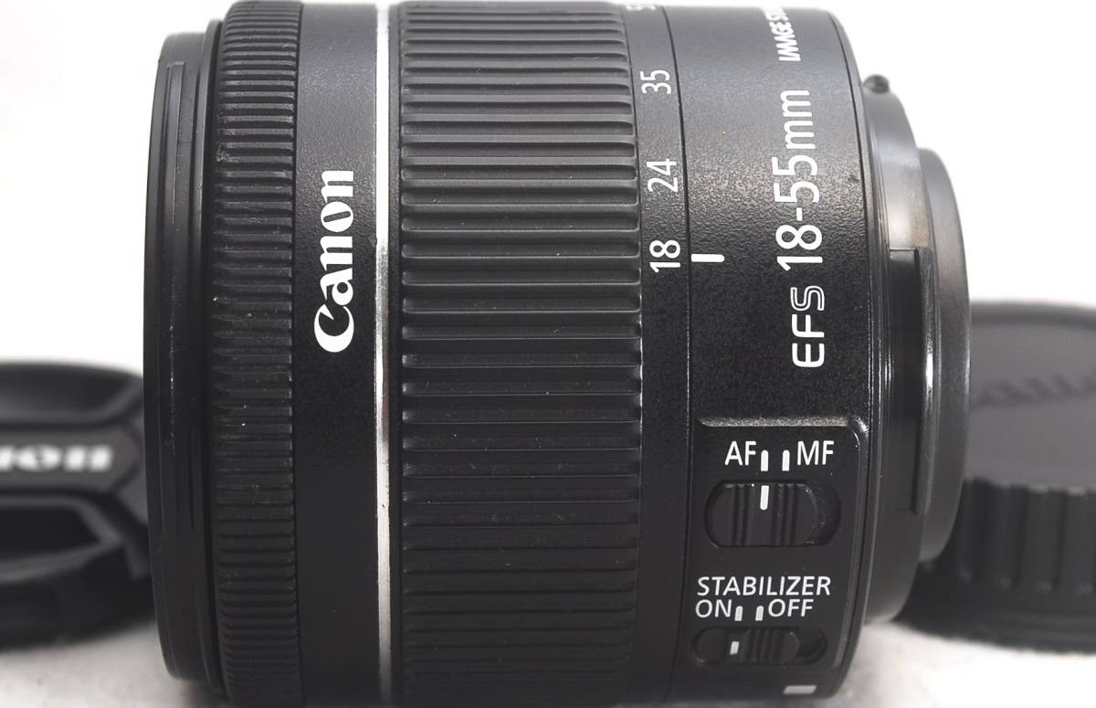 ★極美品！★Canonキャノン EF-S 18-55mm F4-5.6 IS STM★絶好調！C508_画像6