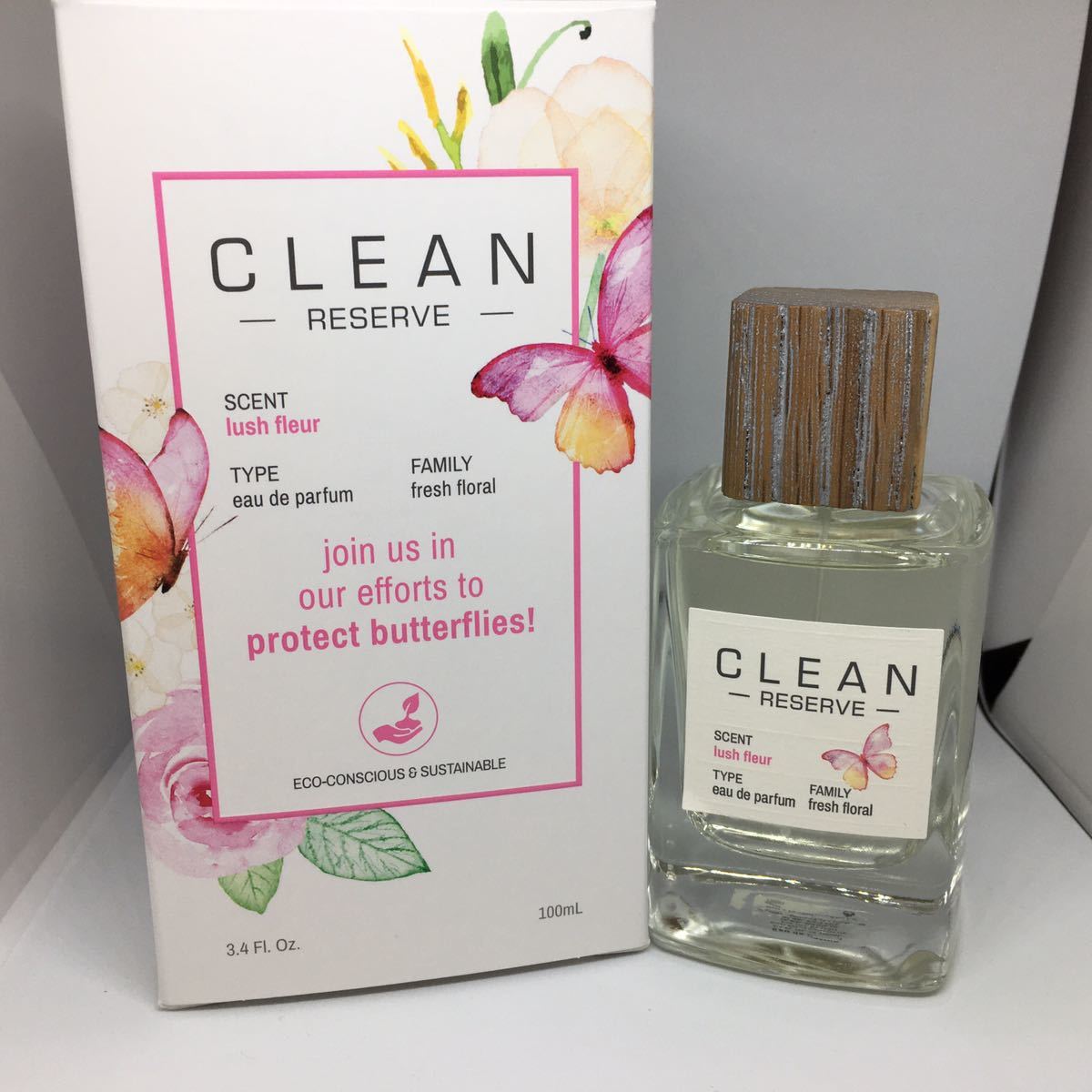 新品未使用 クリーン リザーブ ラッシュフルール100ml 香水 正規品 CLEAN-RESERVE lush fleur オードパルファム_画像1