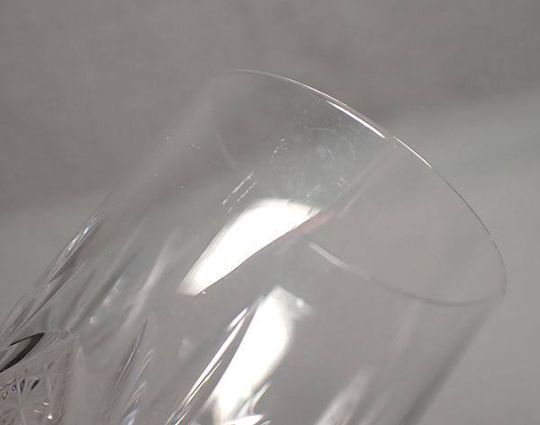 【クリスタルガラス 切子風 一口ビールグラス 5客セット】タンブラー 冷酒グラス ガラスコップ 洋食器_画像6