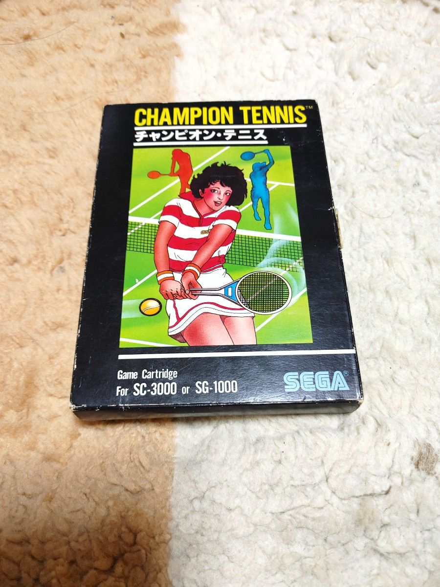 セガSG1000カセット　チャンピオンテニス箱説明書付き
