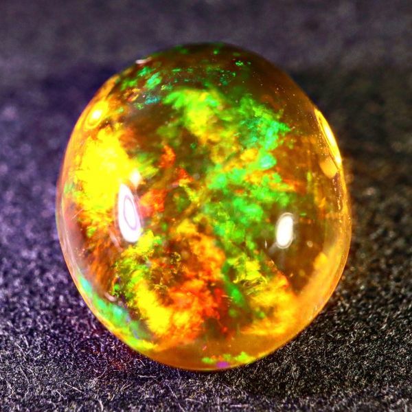 最高品質&遊色抜群!!1.815ct 天然ファイアオパール メキシコ産＜裸石 ルース ファイヤーオパール fire opal 宝石 jewelry 天然 natural＞_画像3