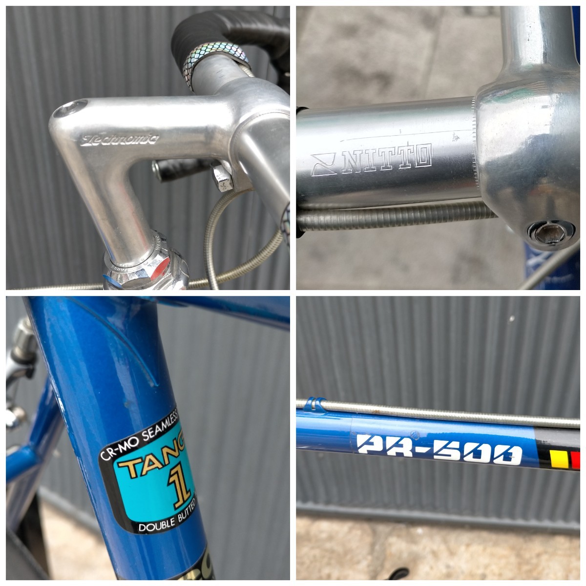 [80s* condition *] Panasonic *PR-500 full SHIMANO600 ( size CT530mm) PANASONIC road bike Shimano 600