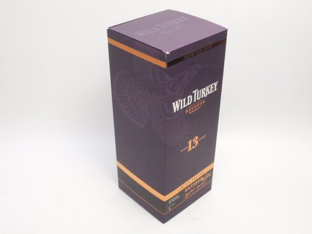 同梱不可★★WILD TURKEY ワイルドターキー 13年 ファーザー＆サン 1000ml/43% 箱付 6本セット★AY91350_画像8