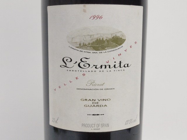 ★★Alvaro Palacios L'Ermita アルバロ・パラシオス レルミタ 1996年 750ml/13.5%★AKA84583_画像1