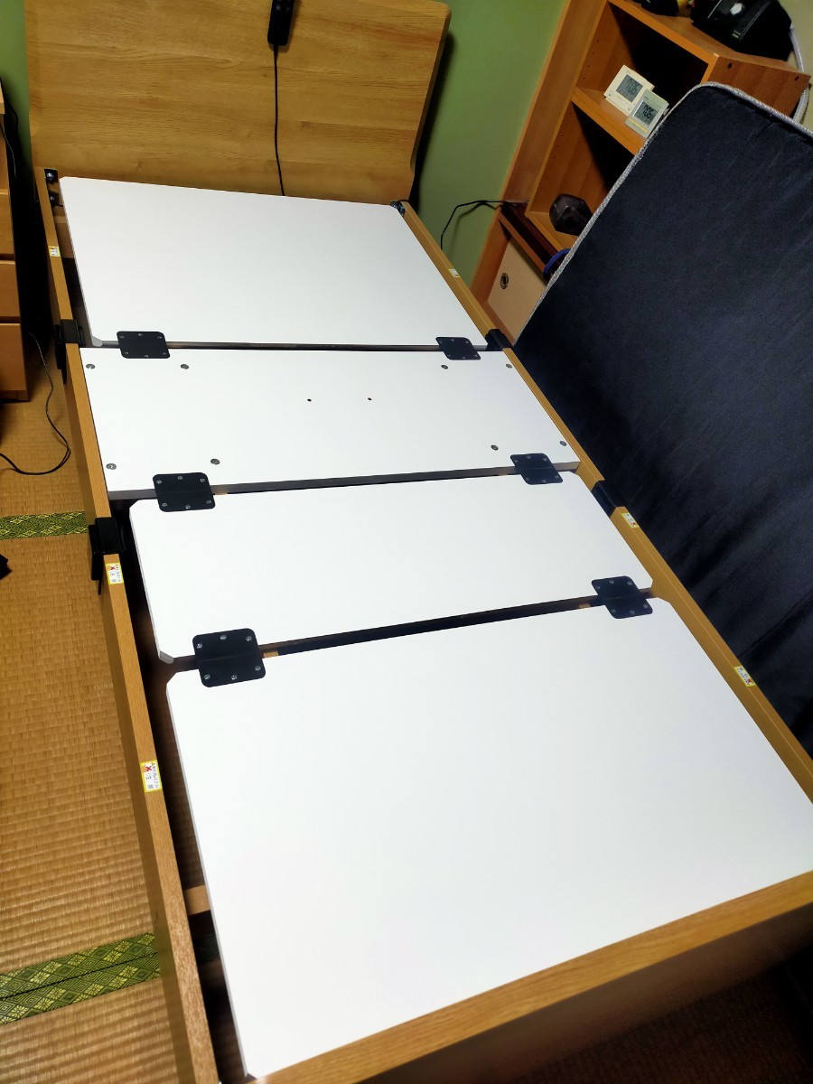 Yahoo!オークション - 美品 ニトリ シングル電動ベッドフレーム Yahoo!オークション - 美品 ニトリ シングル電動ベッドフレーム