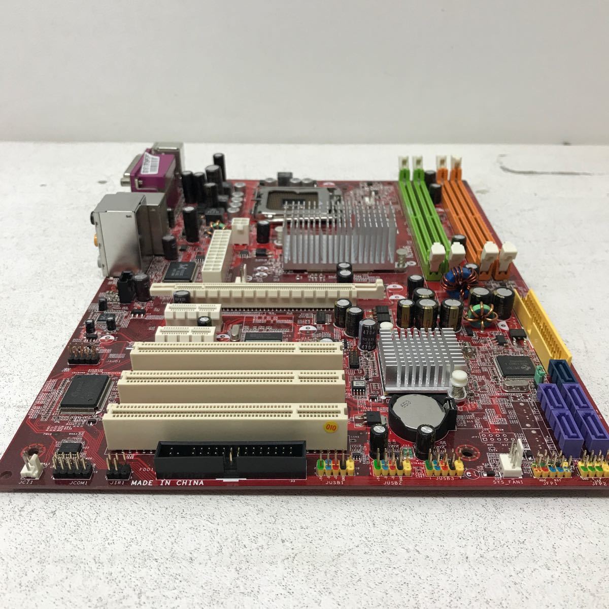 0214O MSI マザーボード P965 ICH8 Neo-F Intel LGA775 4スロット デュアルチャンネルメモリアクセス PCパーツ の画像4