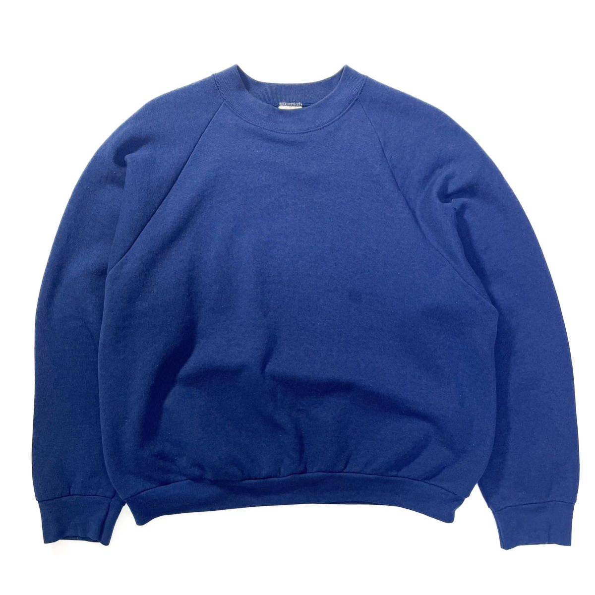 90s 80s Fruit of the loom フルーツオブザルーム アメリカ製 無地 スウェット トレーナー ビンテージ usa old ソリッド XL SWEAT クルー