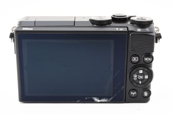 【ジャンク】ニコン Nikon 1 J5 ブラック ボディ #3206A618の画像4