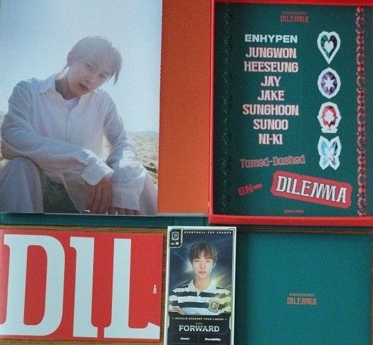 ENHYPEN ソヌ1st studio Album フルアルバムDIMENSION : DILEMMA ミニポスター ソヌ