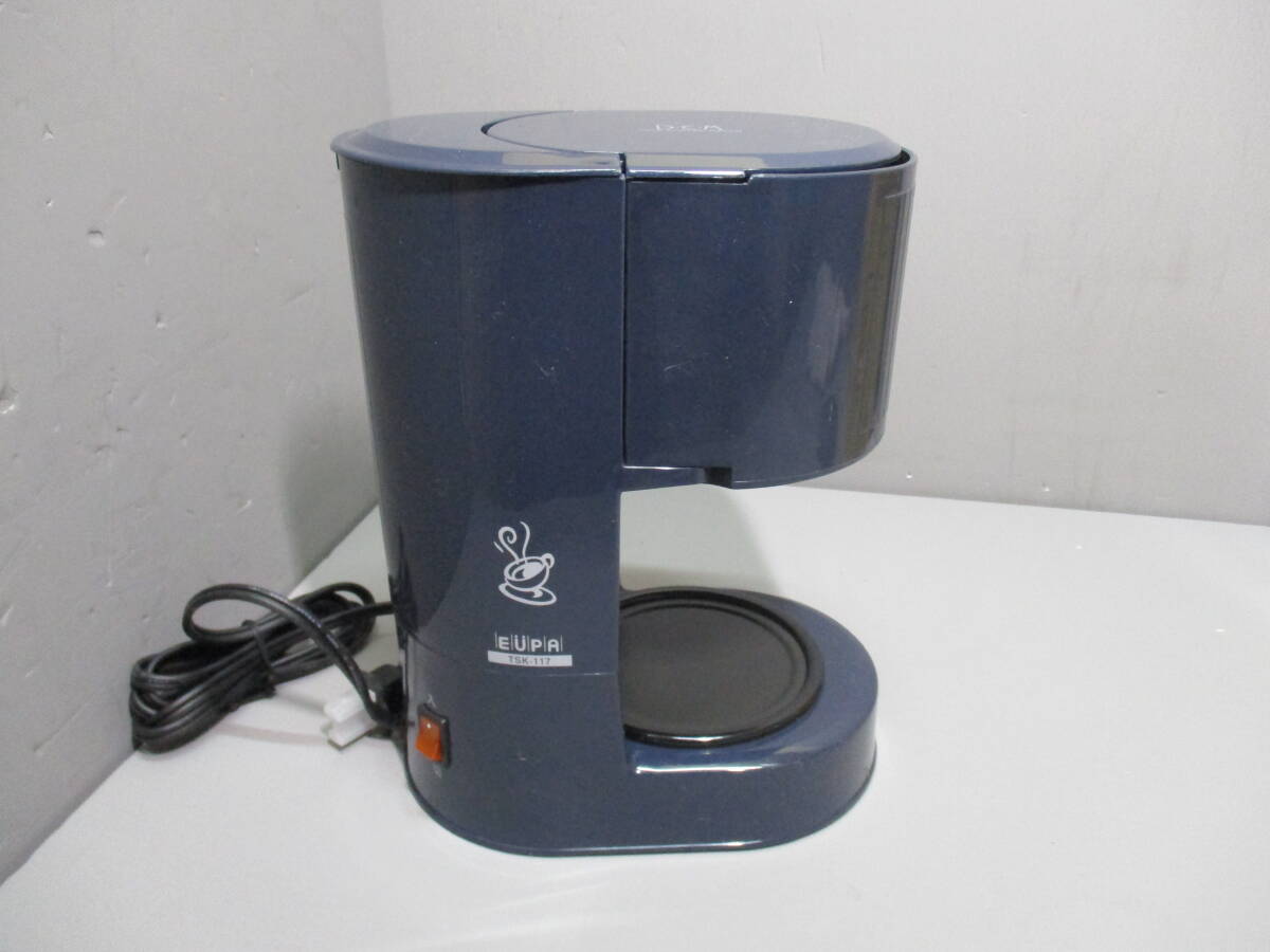 未使用★EUPA★ユーパ コーヒーメーカー TSK-117B 2003年製 通電確認済_画像2