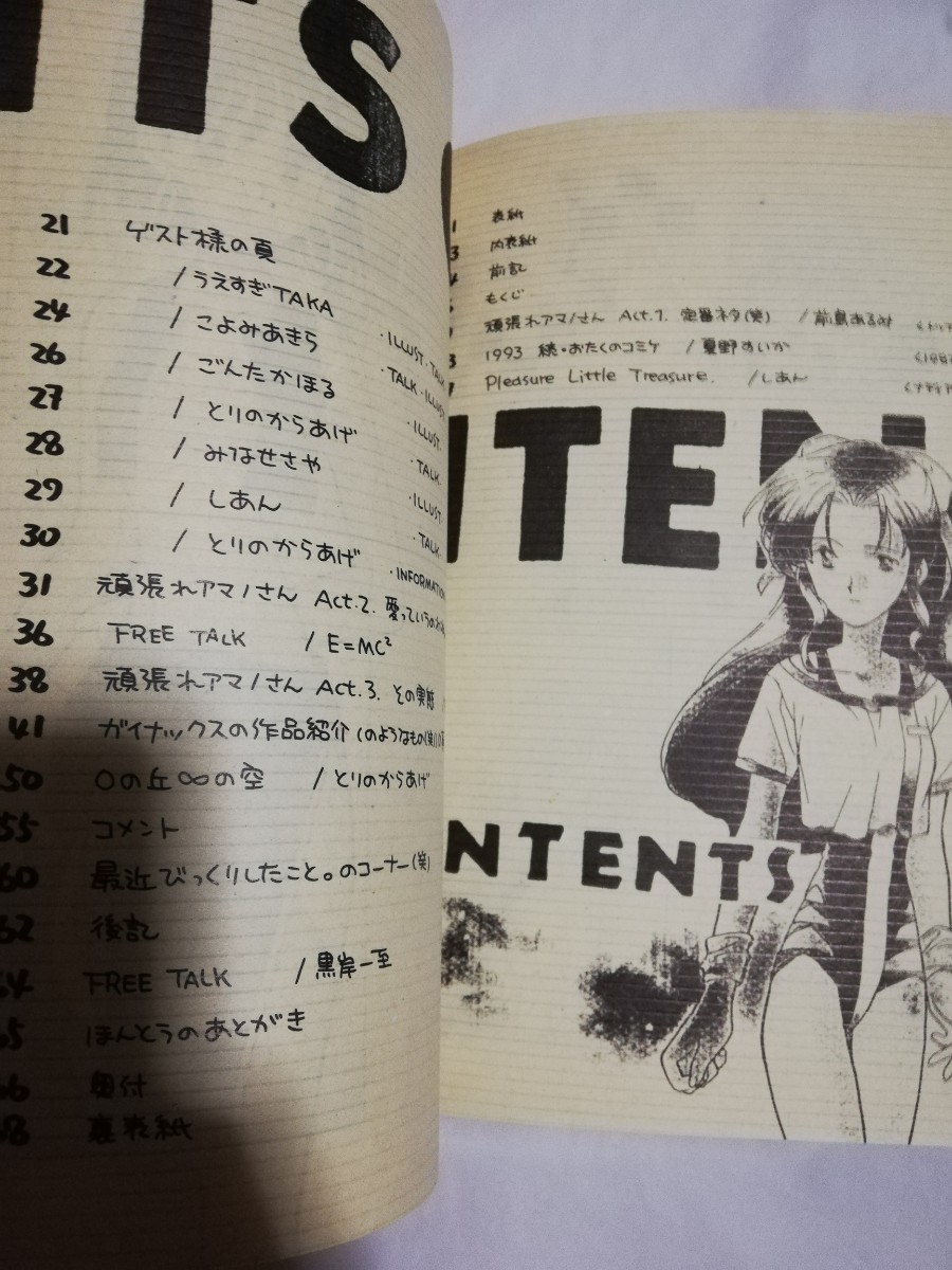 GAINAXのほん。 Volume.2　同人誌DUSTPORT　前島あるみ　とりのからあげ　E=mc2　トップをねらえ!　ふしぎの海のナディア_画像2