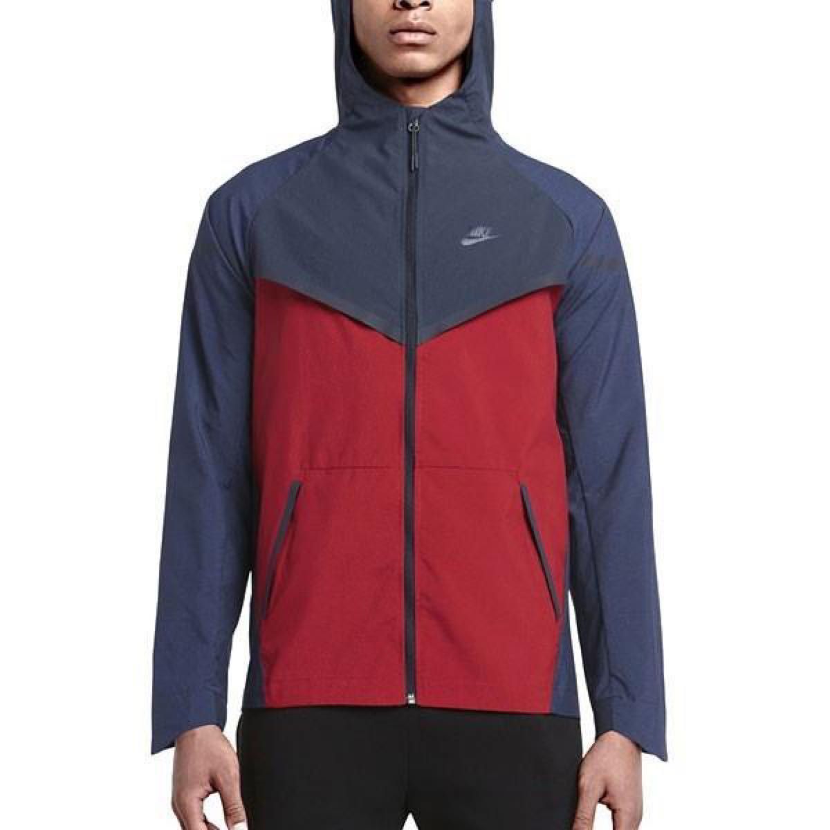 NIKE ナイキ テックウィンドランナージャケット ネイビー サイズ:M TECH WIND RUNNER 727350-673 NIKE ナイキ テックウィンドランナージャケット ネイビー サイズ:M TECH WIND RUNNER 727350-673