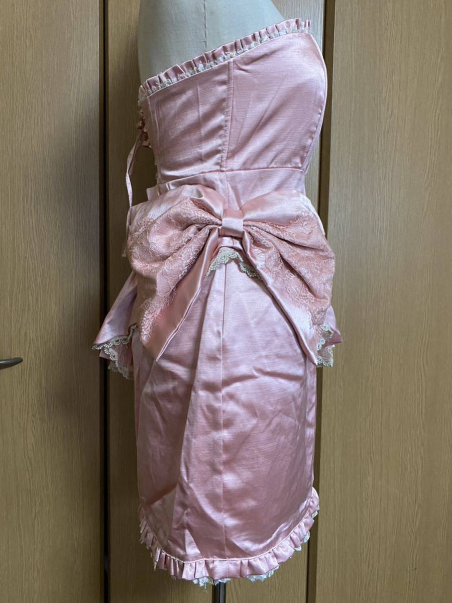 ◇新品◇ジュジュエッタ JugeETTA リボンレースデザインワンピース◇結婚式二次会パーティーフォーマル_画像7