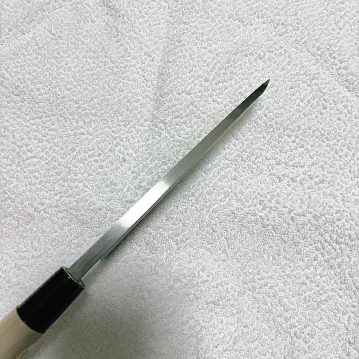 新品　安来鋼青紙割込鍛造包丁　刃渡り17cm 三徳包丁　舟行包丁　青鋼2号 出刃 和包丁