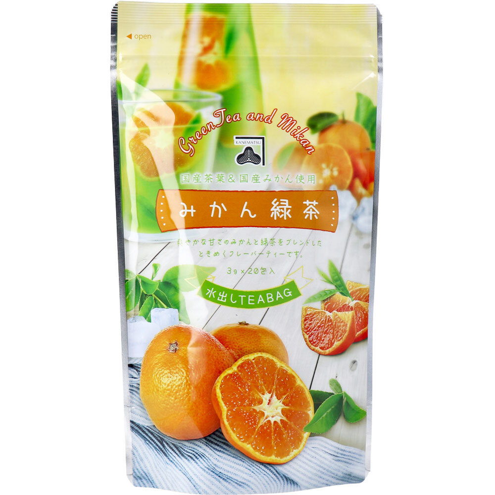  summarize profit * mandarin orange green tea water .. tea bag 3g×20.x [5 piece ] /k