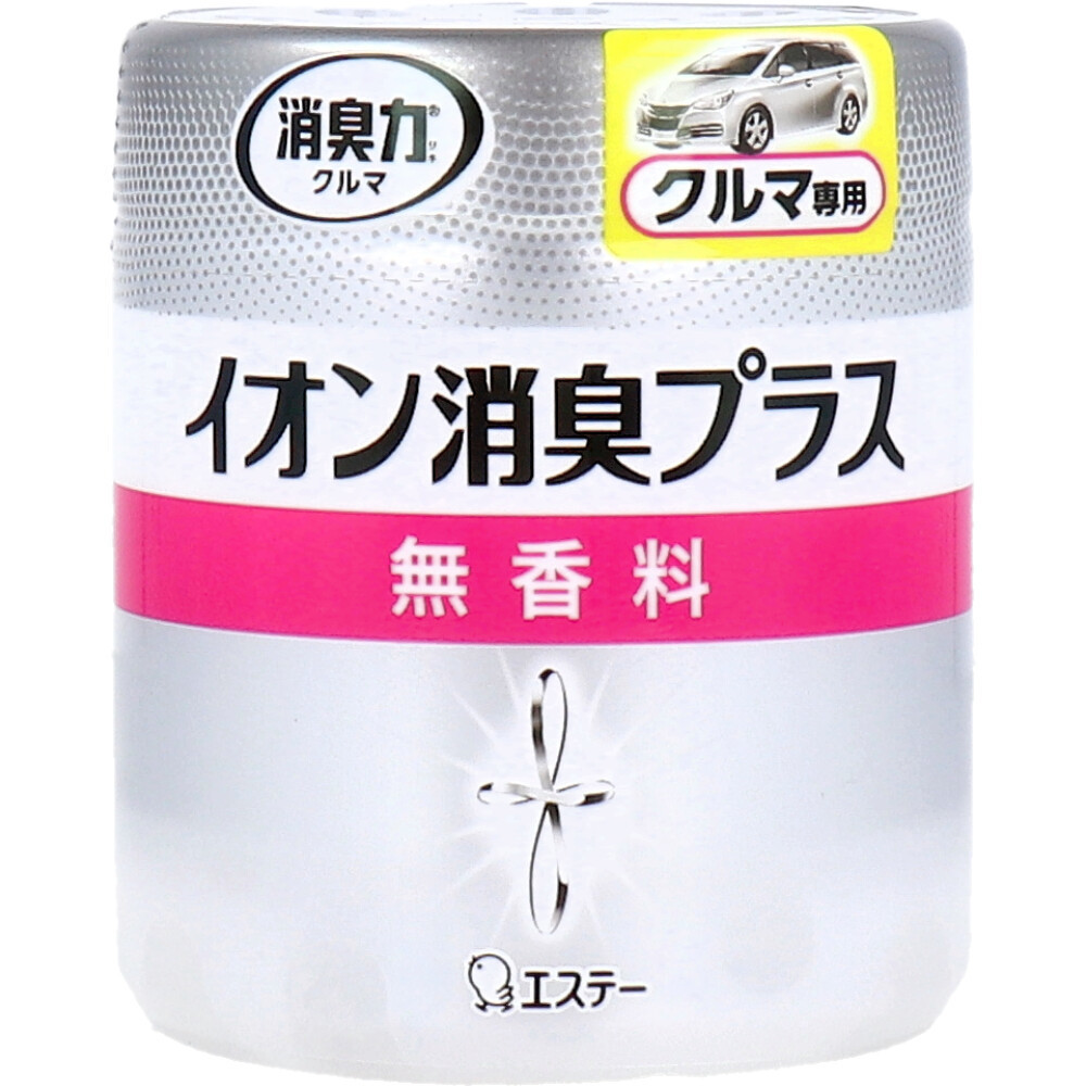 まとめ得 消臭力クリアビーズ イオン消臭プラス クルマ用 本体 無香料 90g x [12個] /k_画像1