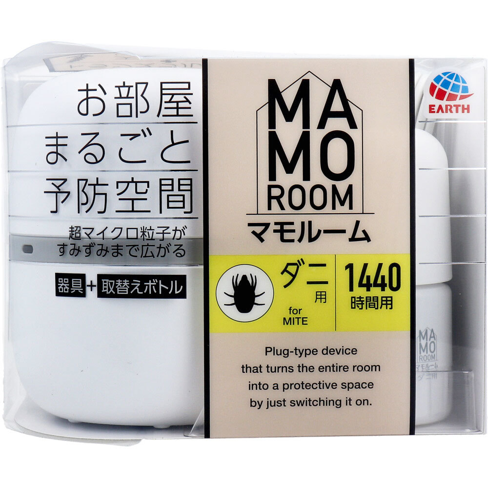 まとめ得 マモルーム ダニ用 1440時間用 器具+取替えボトルセット x [5個] /k