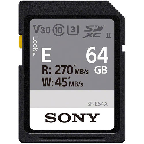 SONY Sony UHS-II Class10 SD карта SF-E серии SF-E64A-T /l