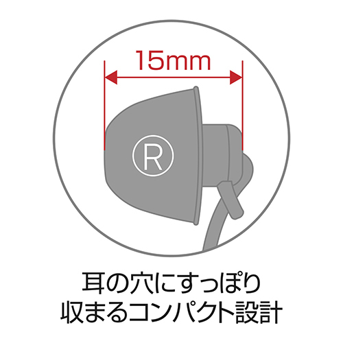 まとめ得 MCO シリコン製寝転びイヤホン 黒 EPN-01/BK x [3個] /l_画像5