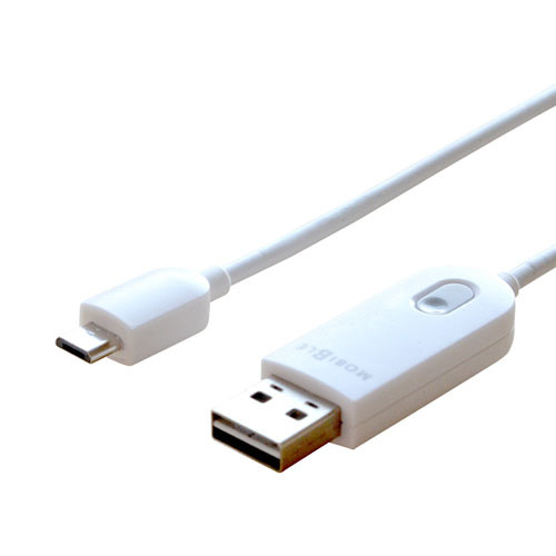 まとめ得 【5個セット】 MCO タイマー機能付USBケーブル microUSB 1m STI-M10/WHX5 x [2個] /l