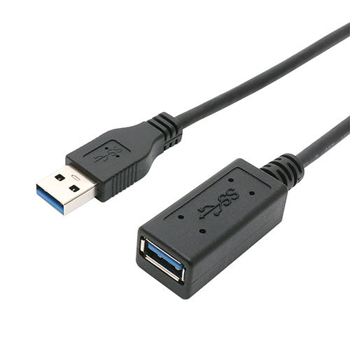 まとめ得 【5個セット】 MCO USB3.0延長ケーブル マグネットタイプ 1m USB-EXM301/BKX5 x [2個] /l
