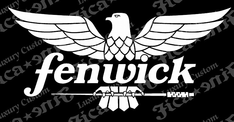 ◇送料無料◇fenwick◇フェンウィック ステッカー◇釣り用品 タックルボックス クーラーボックス ルアーケース バッグ 釣り具【No.142】_画像1