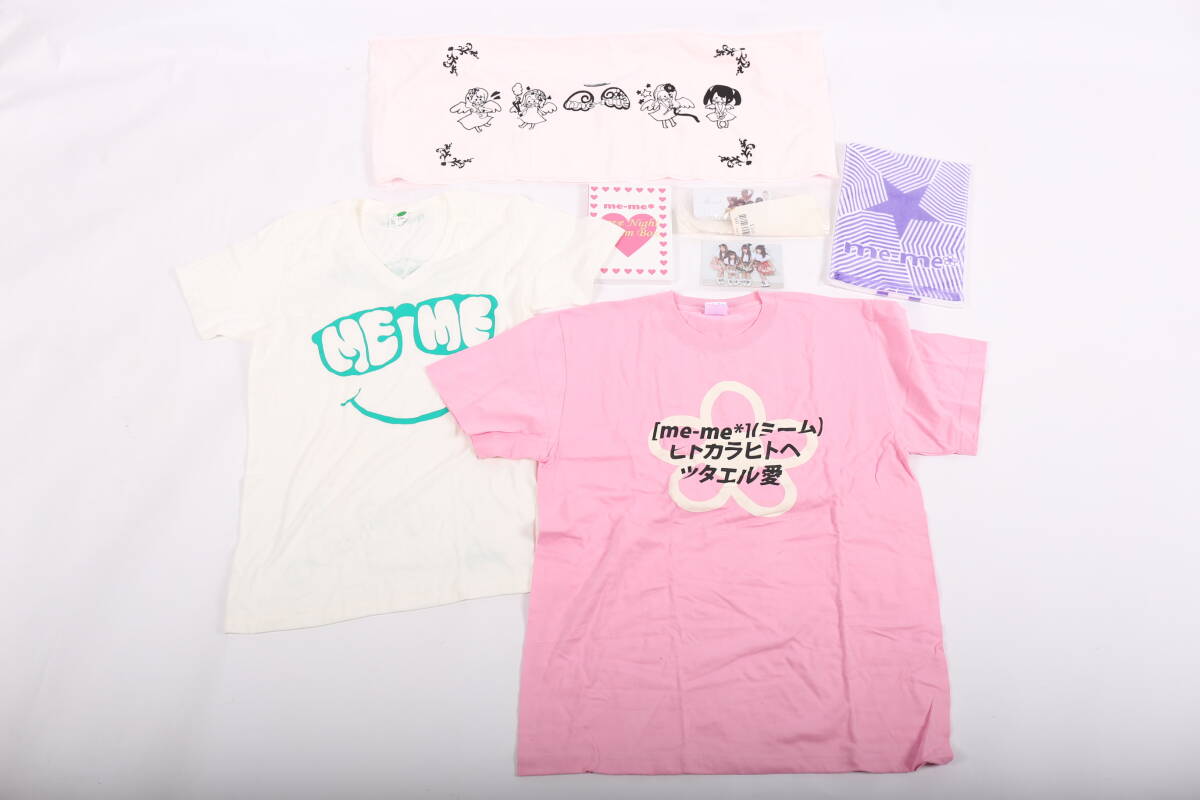 管022014/me-me* ミーム/グッズ/成瀬心美/Maika/神咲詩織/桜ここみ//Tシャツ/写真/Love Night Dream Box 限定DVD/タオル