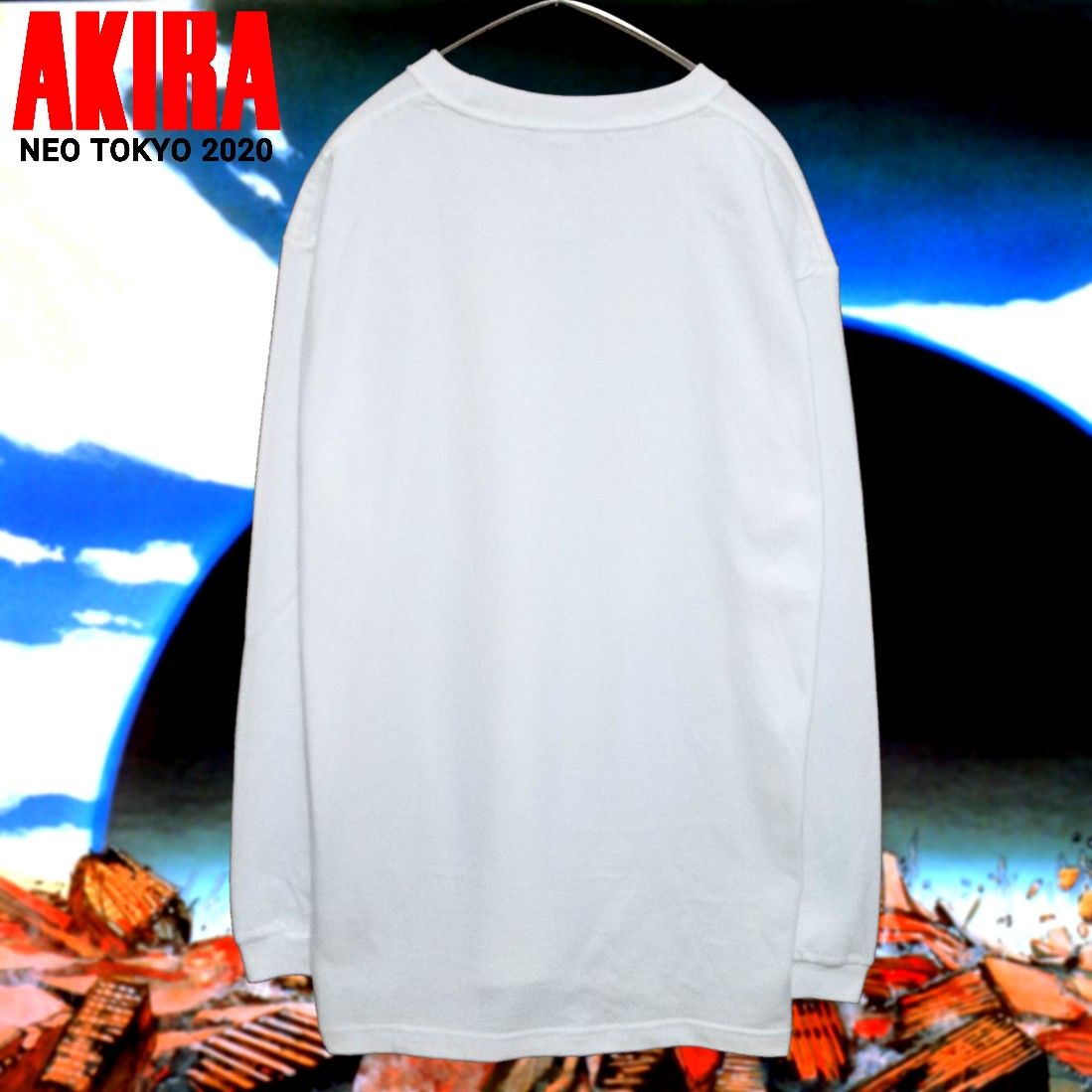 新品】AKIRA健康優良不良少年ロングTシャツ白|Yahoo!フリマ(旧 新品】AKIRA健康優良不良少年ロングTシャツ白|Yahoo!フリマ(旧