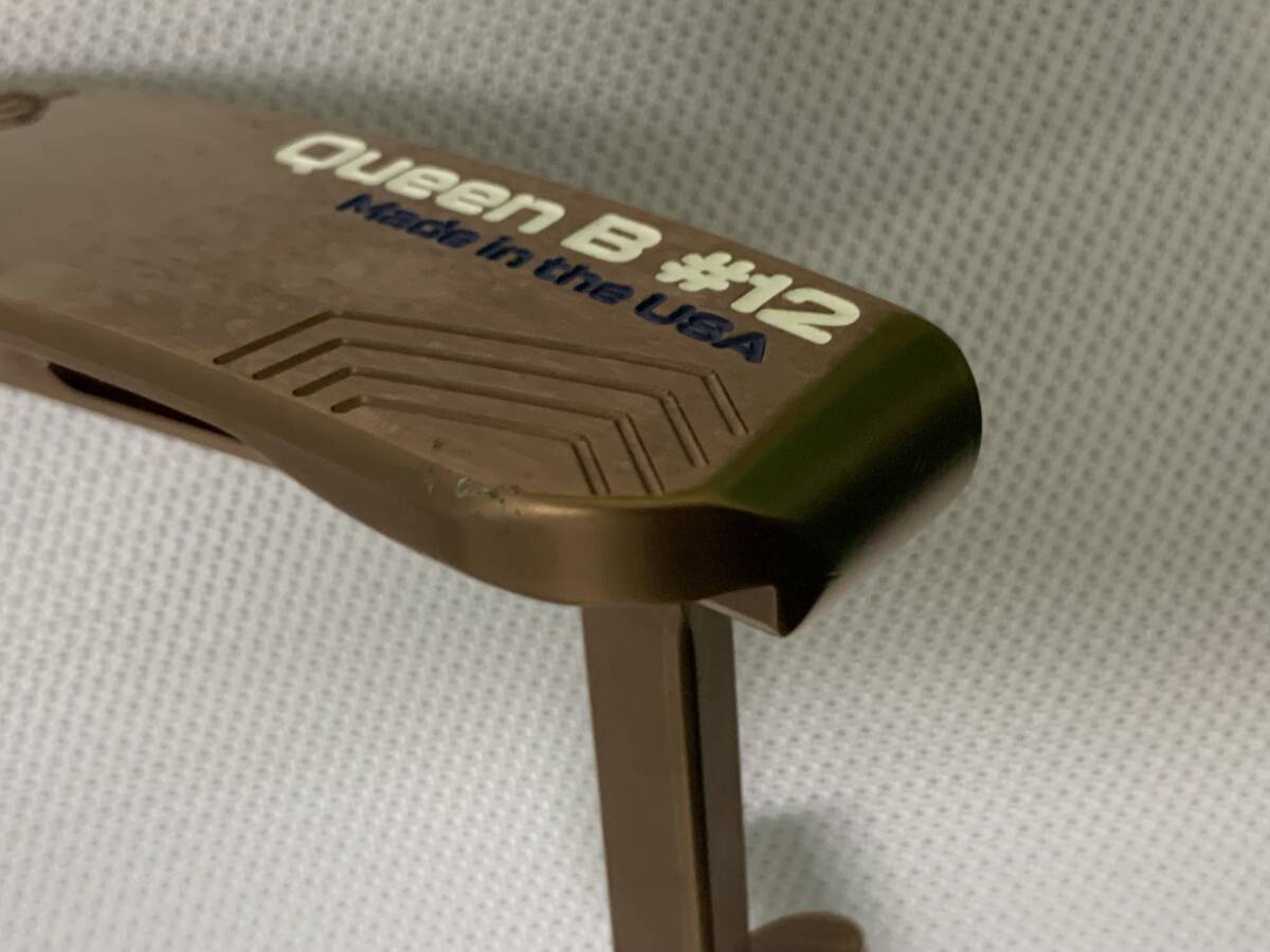 ベティナルディ BETTINARDI QUEEN B #12 33.75インチ■KBS　ONE STEP スチール　リシャフト　ヘッドカバー有■グリップ付き純正シャフト有_画像6