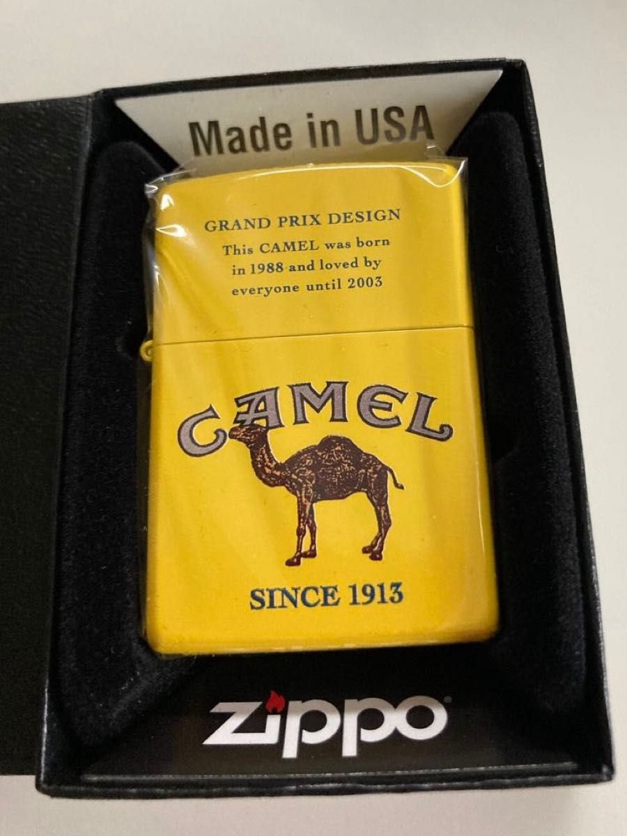 JT懸賞 CAMEL（キャメル）特製 Zippo ライター  未使用 箱付き ジッポー ZIPPO 喫煙具 オイルライター