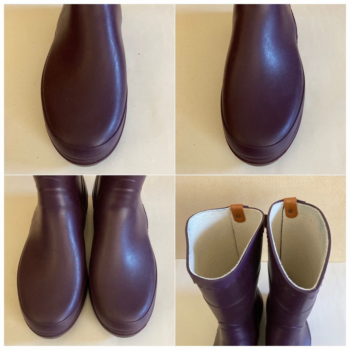 AIGLE Aigle rain boots Raver boots boots purple 40