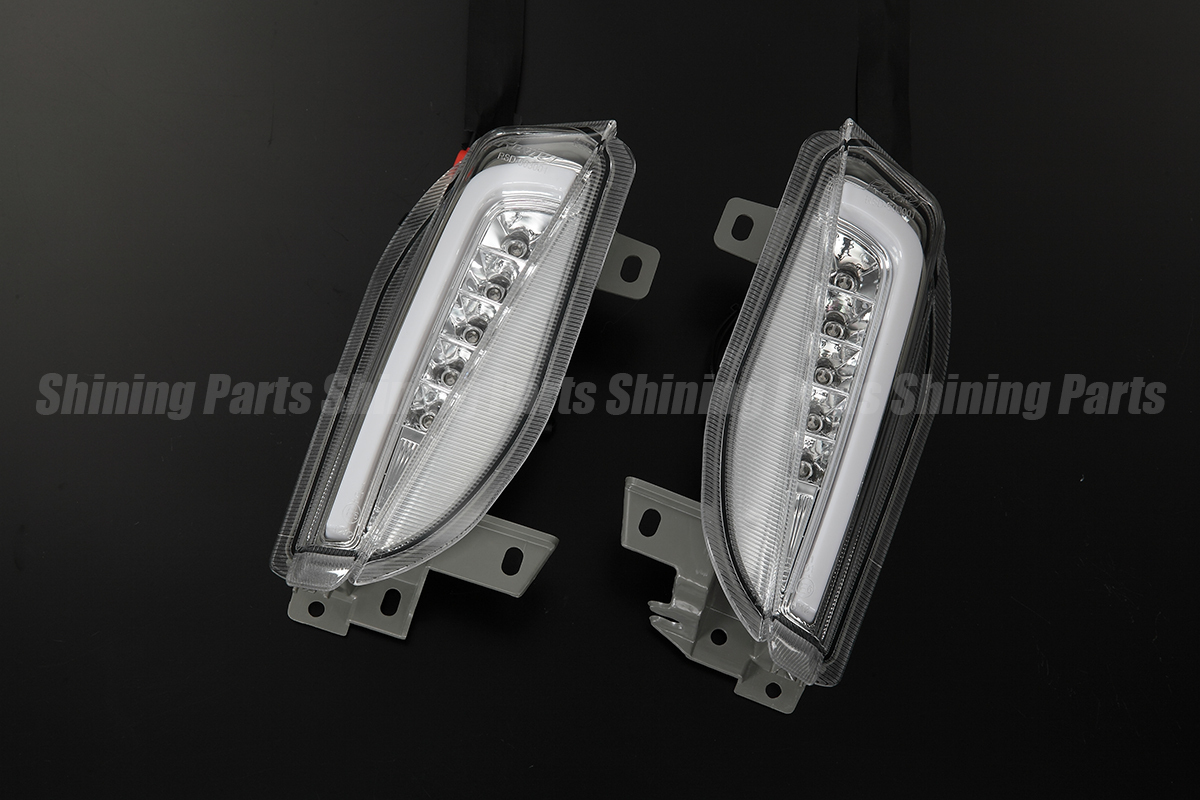  re-arrival SALE ZVW40/ZVW41 Prius α previous term LED front turn signal Ver.2 [ clear / light bar white light ] position function built-in 3D light bar 