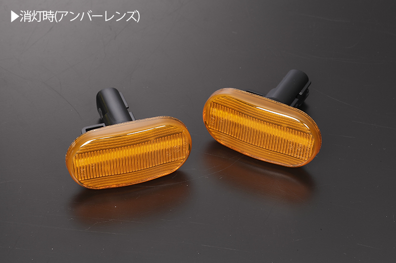 [高輝度18LED] スズキ 点滅 LED サイドマーカー アンバーレンズ ウインカー JB64W/JB74W ジムニー/ジムニー シエラ jimny_画像2