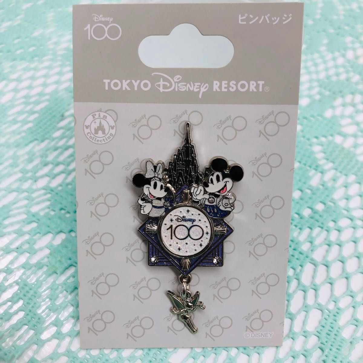 ウォルトディズニー100周年 ピンバッジ 新品未使用 TDR ミッキー ウォルトディズニー100周年 ピンバッジ 新品未使用 TDR ミッキー