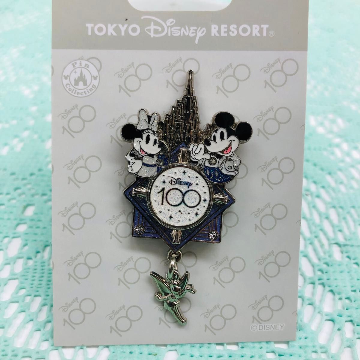 ウォルトディズニー100周年 ピンバッジ 新品未使用 TDR ミッキー ウォルトディズニー100周年 ピンバッジ 新品未使用 TDR ミッキー