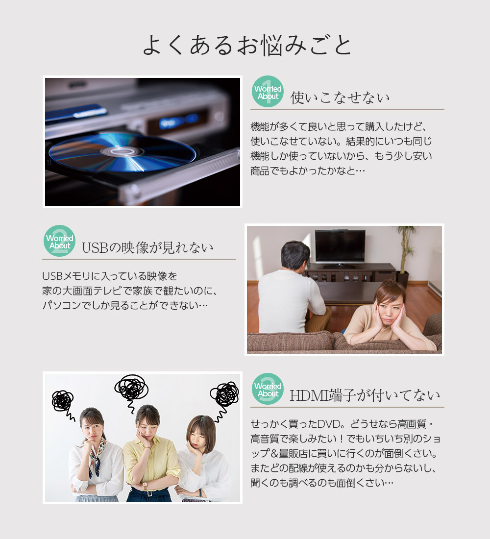 【HDMI＆AV端子ケーブル付き】DVDプレーヤー hdmi AVケーブル付き 再生専用 高画質 高音質 人気の黒 ブラック CPRM地デジ対応_画像3