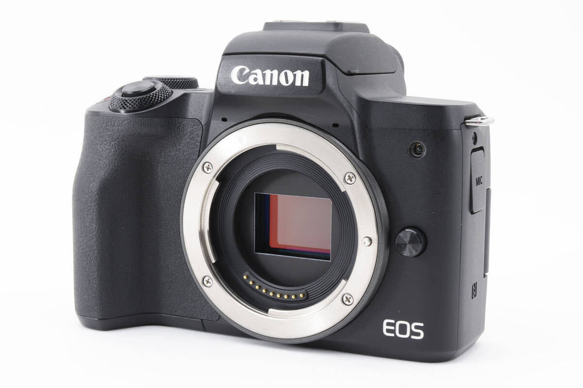 【美品】 CANON キャノン ミラーレス一眼カメラ EOS Kiss M2 ボディー ブラック 【動作確認済み】 #1155_画像2