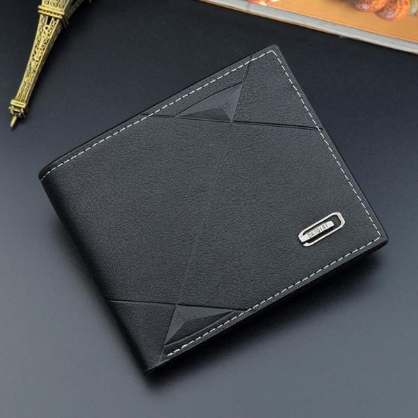 DM032:本革の高級財布デザイナー紳士財布ビジネス男性二つ折り財布コインポケット_画像5
