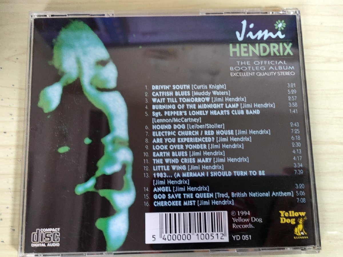 CD ジミ・ヘンドリックス ザ・オフィシャル ブートレッグ・アルバム/JIMI HENDRIX THE OFFICIAL BOOTLEG ALBUM/DRIVIN' SOUTH/D325940_画像2