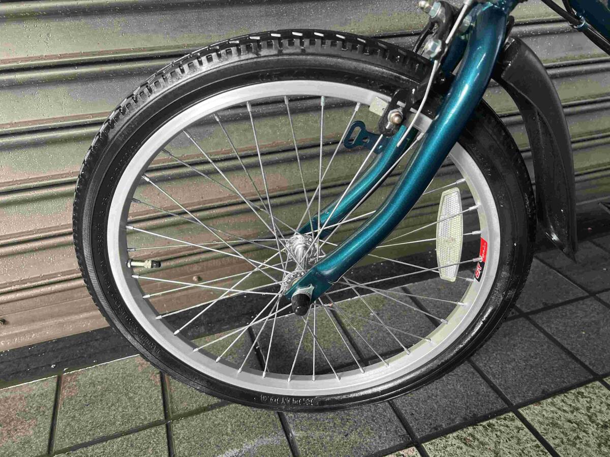 【CAPTAIN STAG】ミニベロ 折り畳み自転車 小径車 ６s 20インチ_画像2